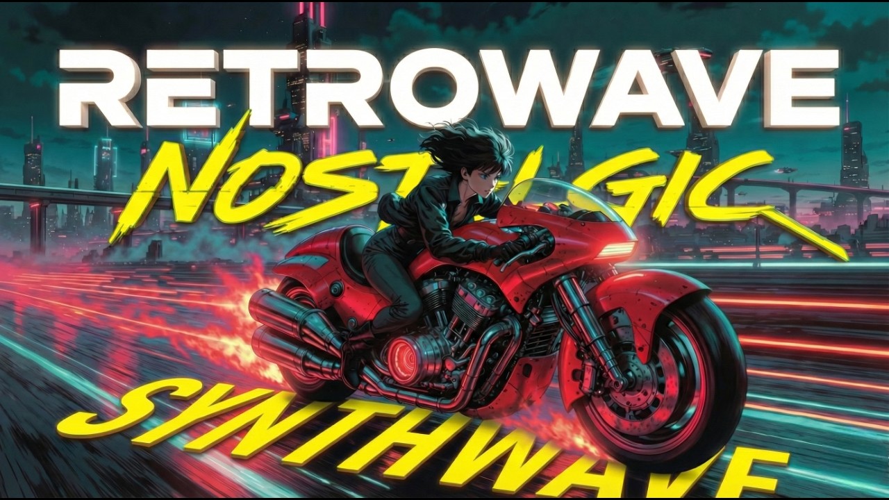 Nostalgic Retrowave Sax 80s // 🎷 Emotional Night Drive Sax