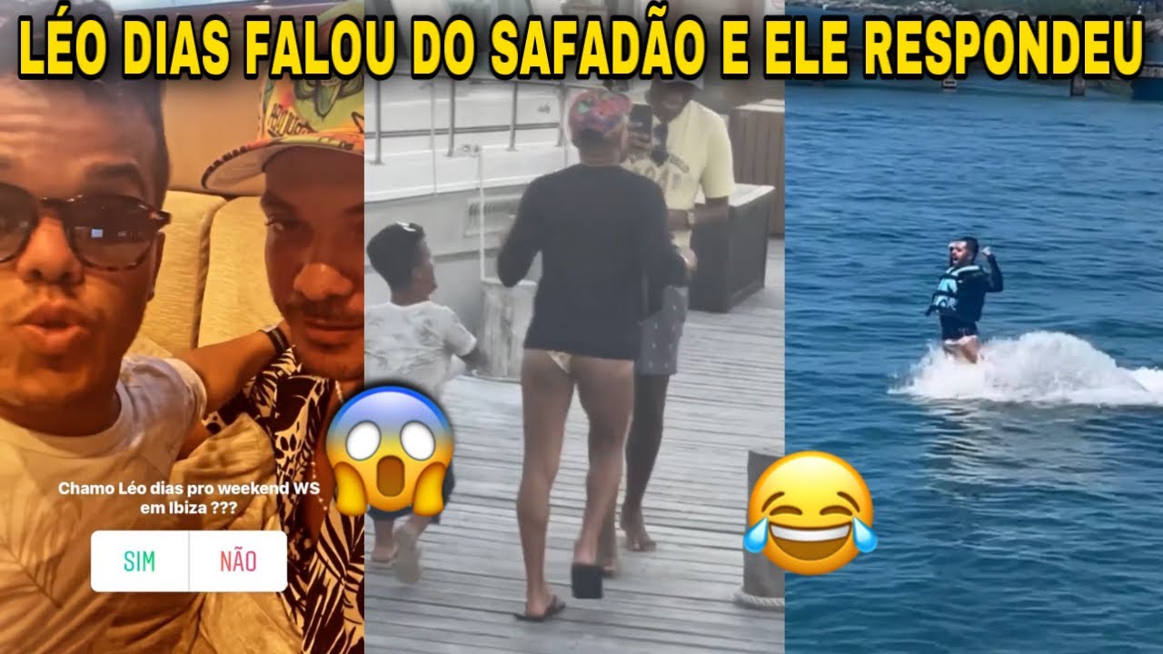 Olha o que o Safadão falou do Léo Dias😱+Tiru saiu da lancha com Fio Dental🤣+ Nadando com golfinhos