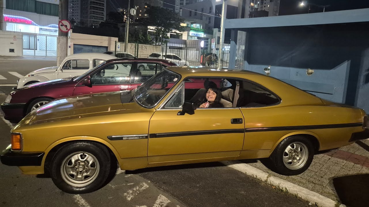 Quarta dos Clássicos - Itajaí sc - Encontro Carros Antigos - Opala 1986