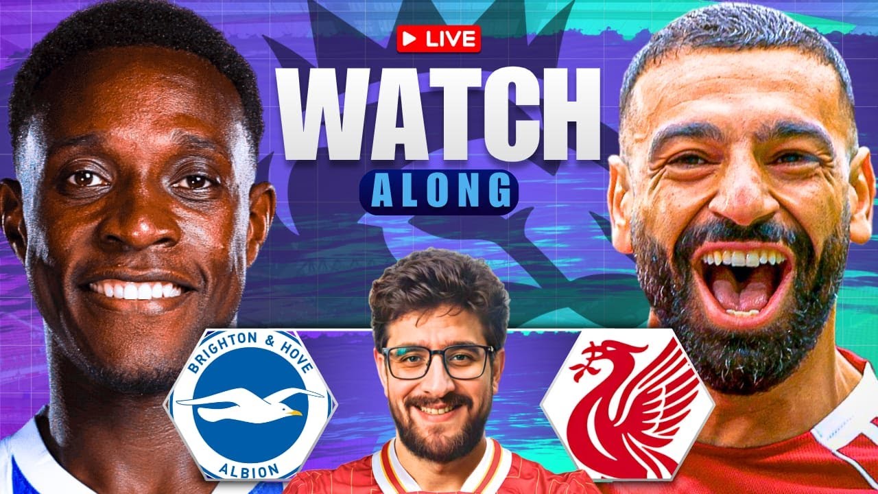 LIVERPOOL VS BRIGHTON LIVE STREAM WATCHALONG! PREMIER LEAGUE LIVE STREAM WATCHALONG!