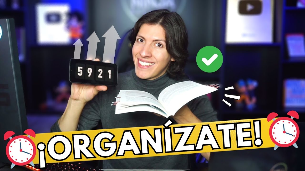 ⏱Cómo Aprovechar y Organizar tu Tiempo para Estudiar (en 5 Fáciles Pasos) | Cómo Estudiar Parte 7