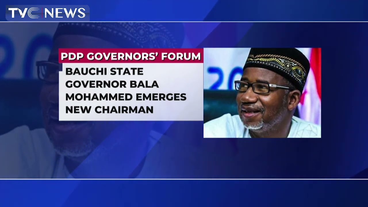 Bauchi State Governor, Bala Mohammed Emerges Chairman PDP Governors Forum