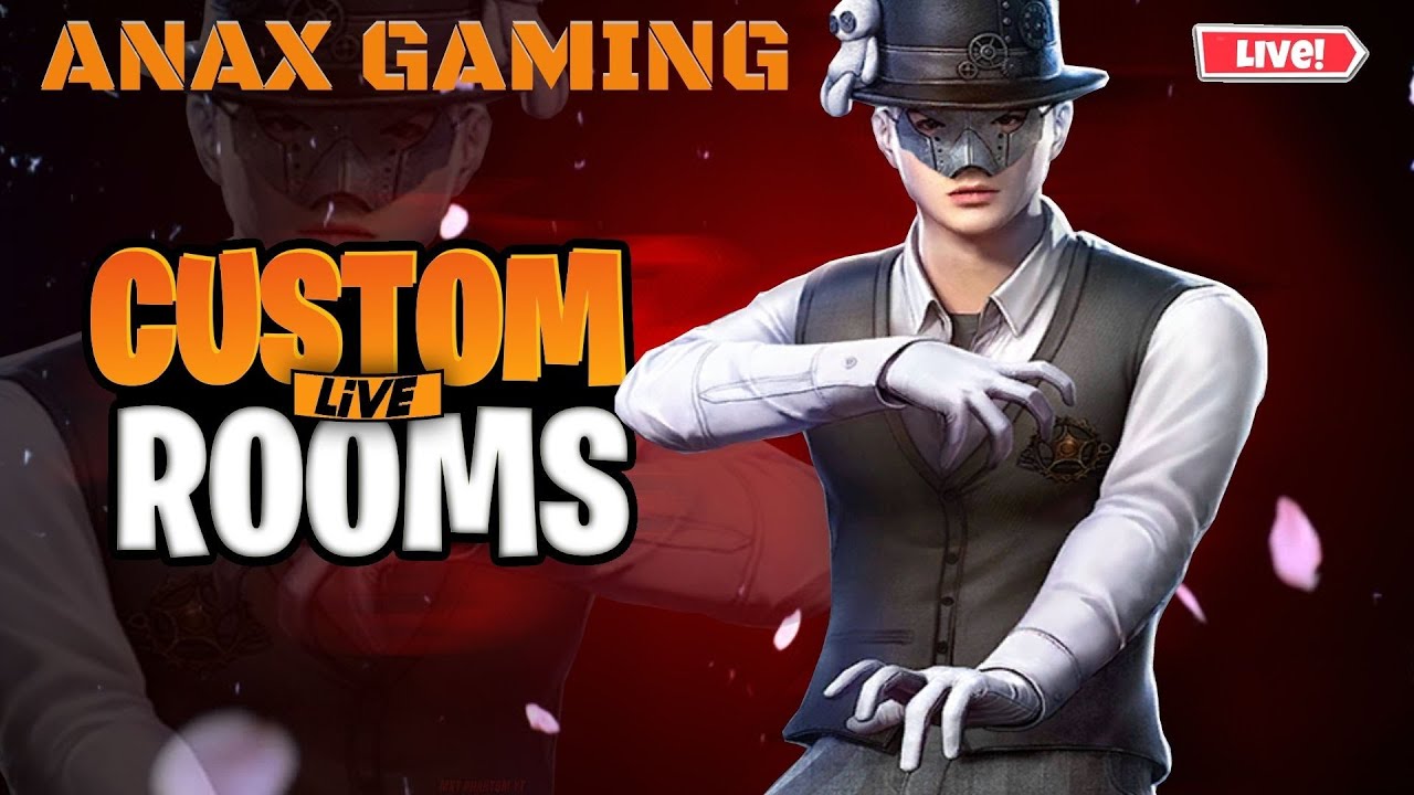 Unlimited Custom Rooms Pubg Mobile Live. | Anax Gaming is live.
