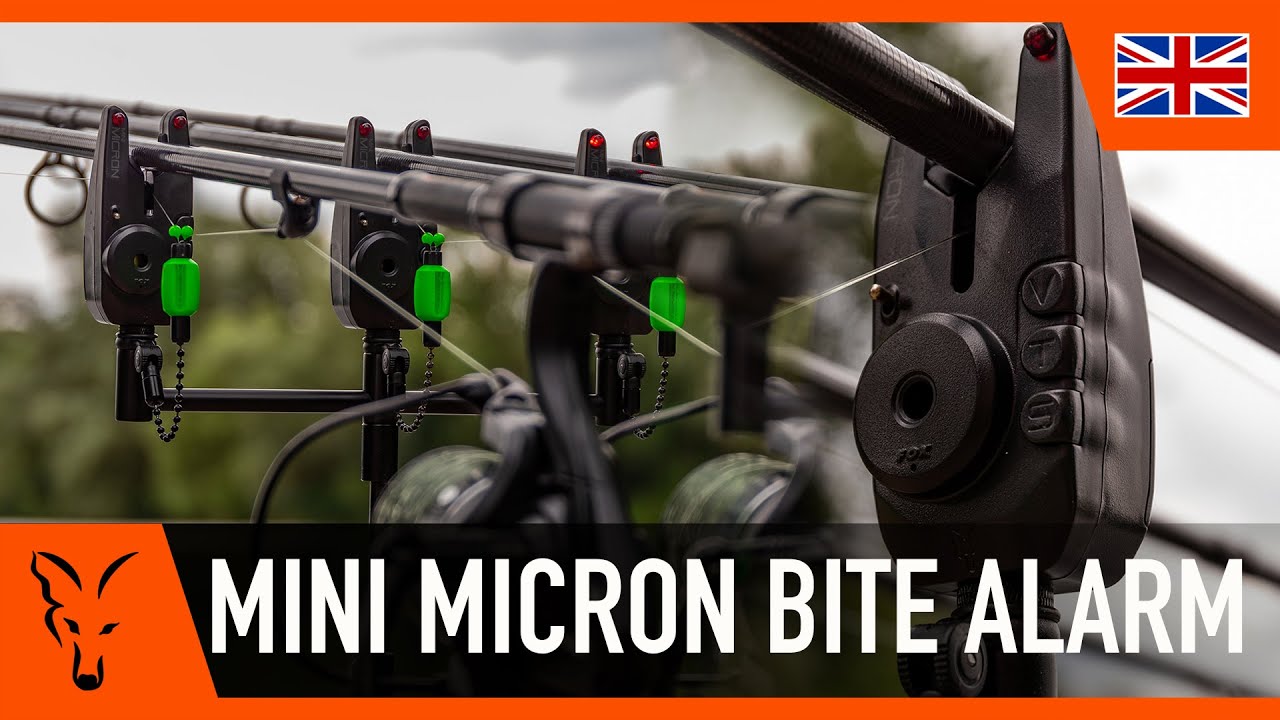 FOX MINI MICRON ALARMS - Carp fishing bite alarms
