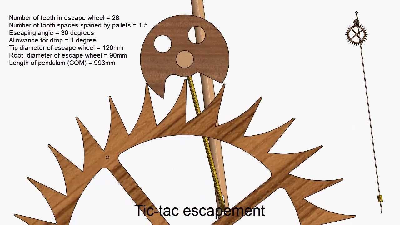 Tic-Tac Escapement