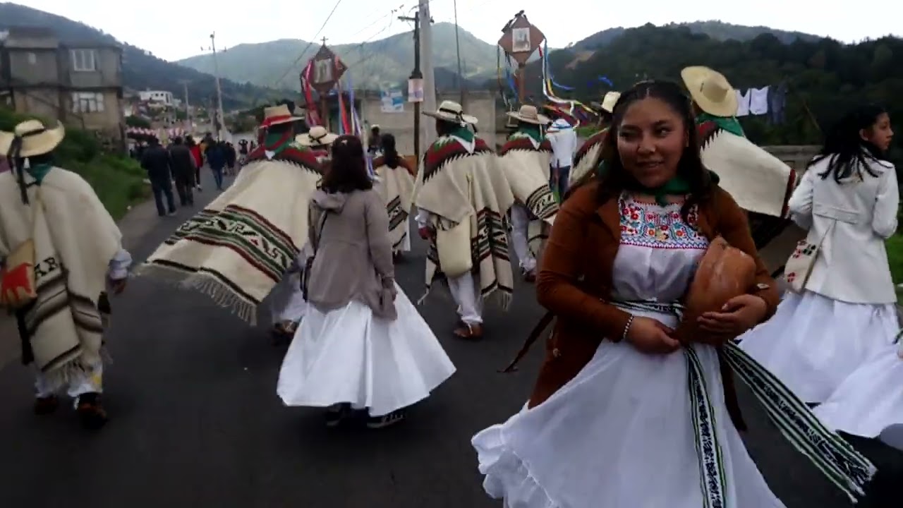 RECORRIDO ARRIEROS EL CHAMIZAL ,CALLES DE SANTIAGO ANALCO,LERMA,EDOMEX.