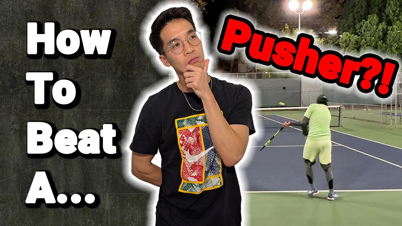 How to BEAT a PUSHER 101 | USTA 4.5 Match Commentary