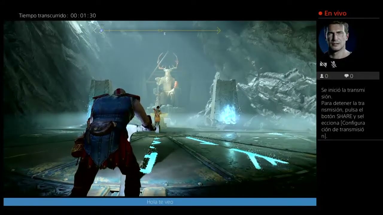 Transmisi&oacute;n de PS4 en vivo de adr143lop god of war parte 7