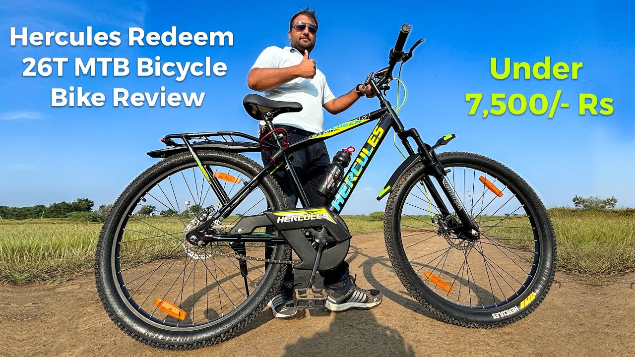 Hercules Redeem 26T MTB Bicycle Bike Review | Best Bicycle Under RS 7,500 in India | Hindi Vlogs