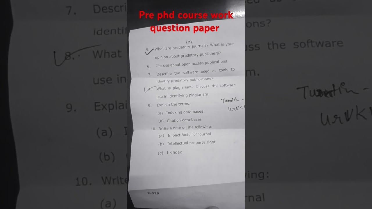 Pre PhD course work question paper ## Research and publication ethics ##Rmlau university ###ayodhya