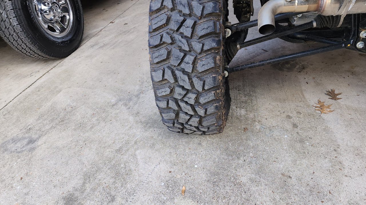 COOPER 32 STT PROs @ 3 PSI
