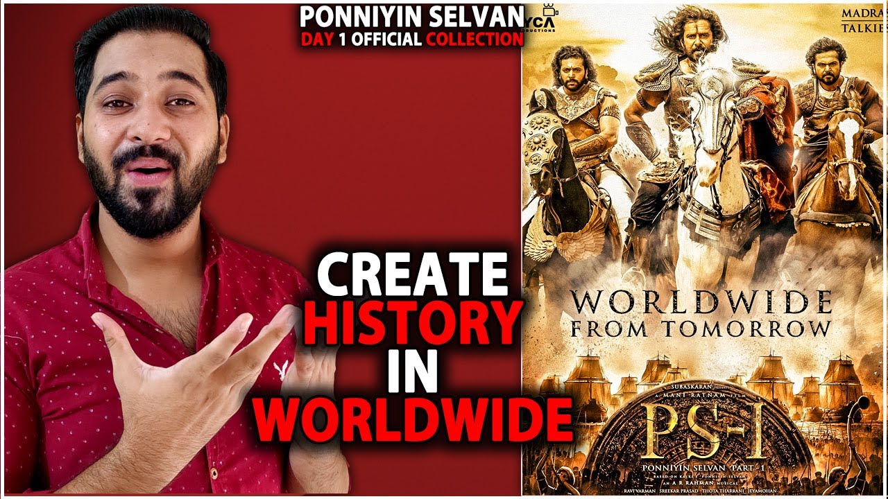 Ponniyin Selvan Create History - Day 1 Official Box Office Collection | PS1 Worldwide Collection