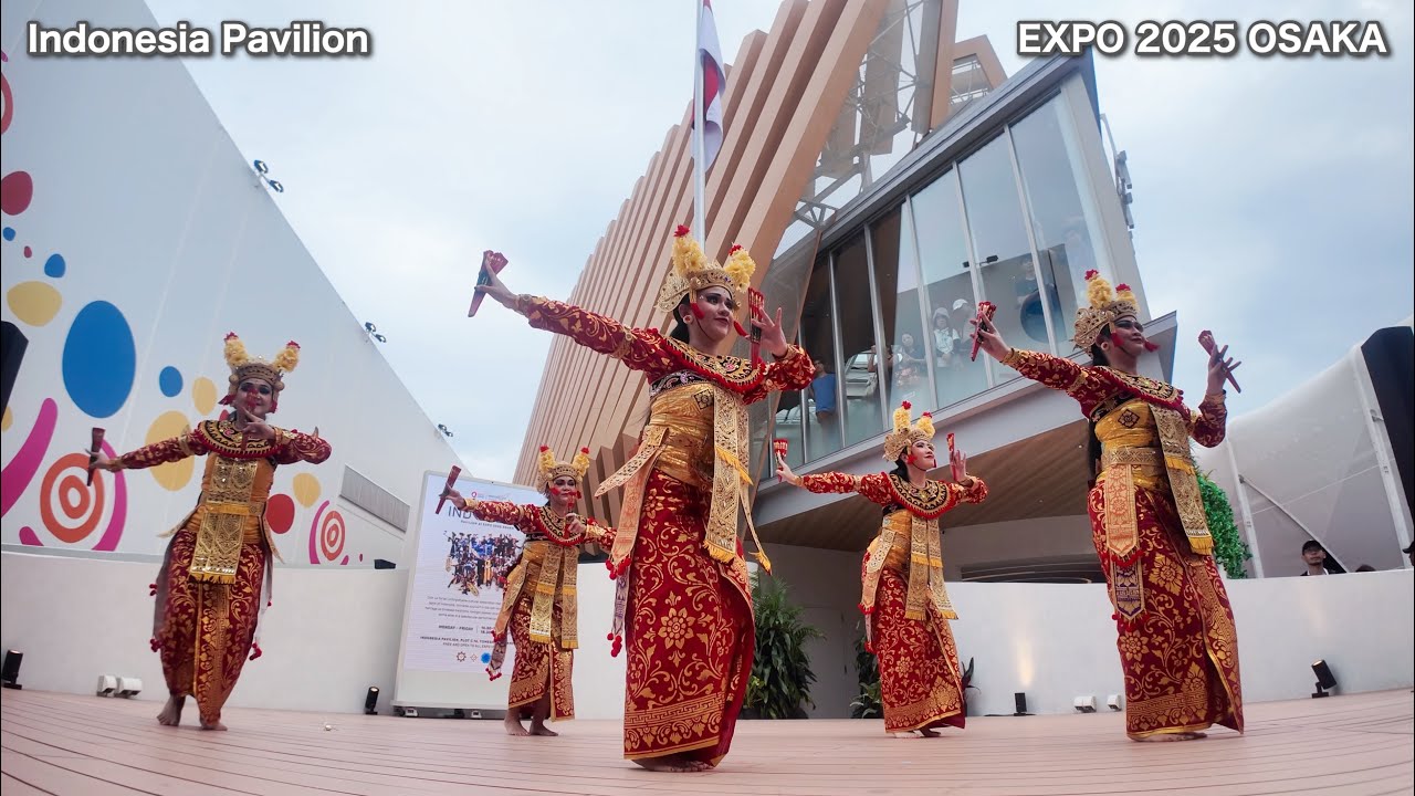 【Indonesia Pavilion】LesTari AyuBulan - THE LASEM PALACE LEGONG DANCE - Agustus 09, 2025 16.00 JST