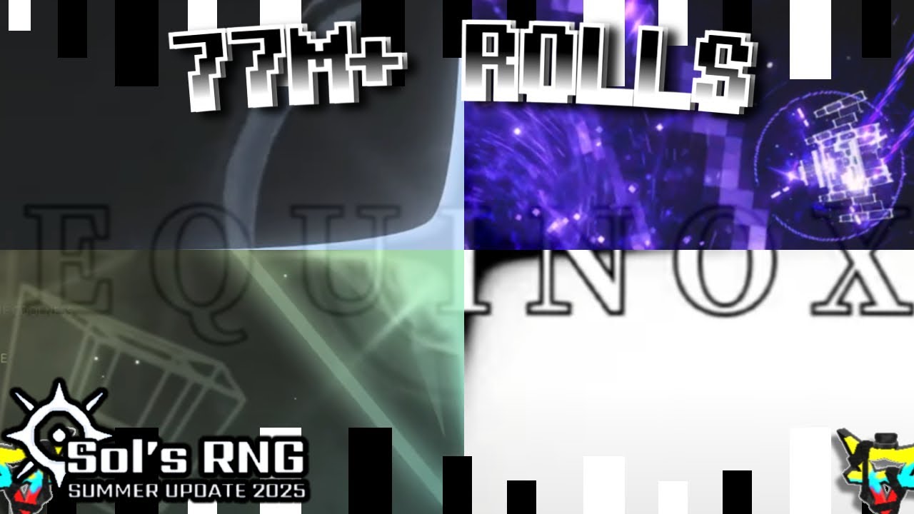 MY LUCKIEST VIDEO IN SOLS RNG. | 77M+ ROLLS Sol's RNG Summer Event