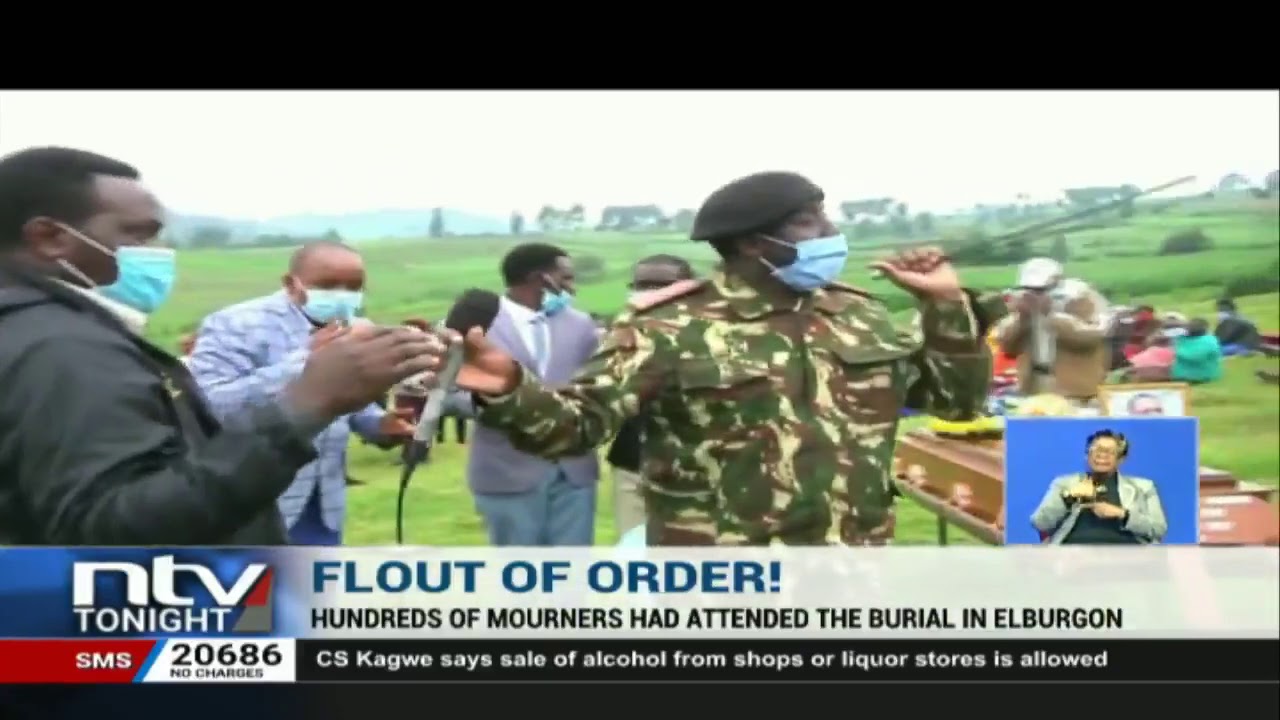 Burial at Elburgon comes to an abrupt end at a cemetery in Molo