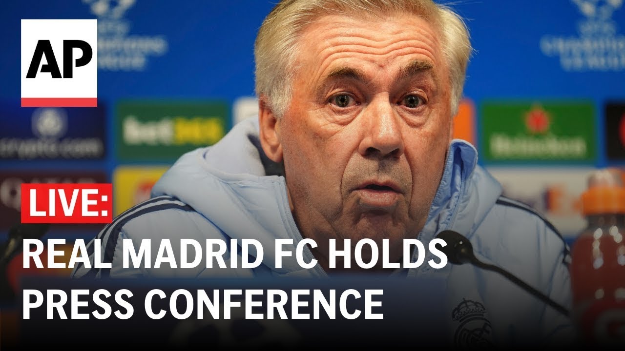 LIVE: Real Madrid FC holds press conference
