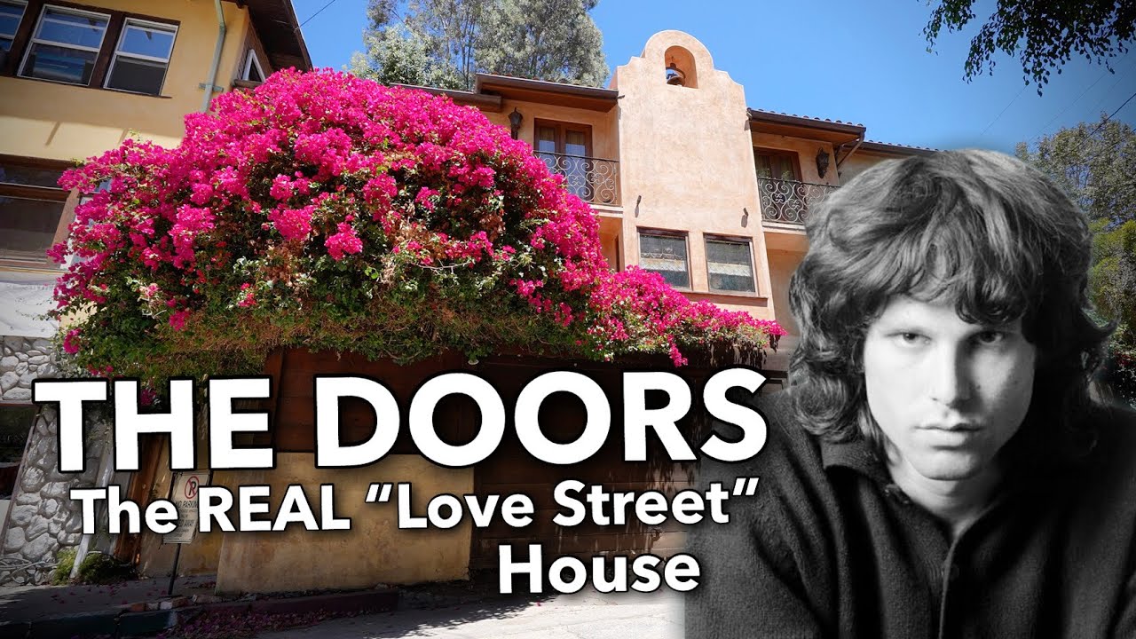 The Doors — НАСТОЯЩИЙ дом на «улице Любви», где жил Джим Моррисон, 4K