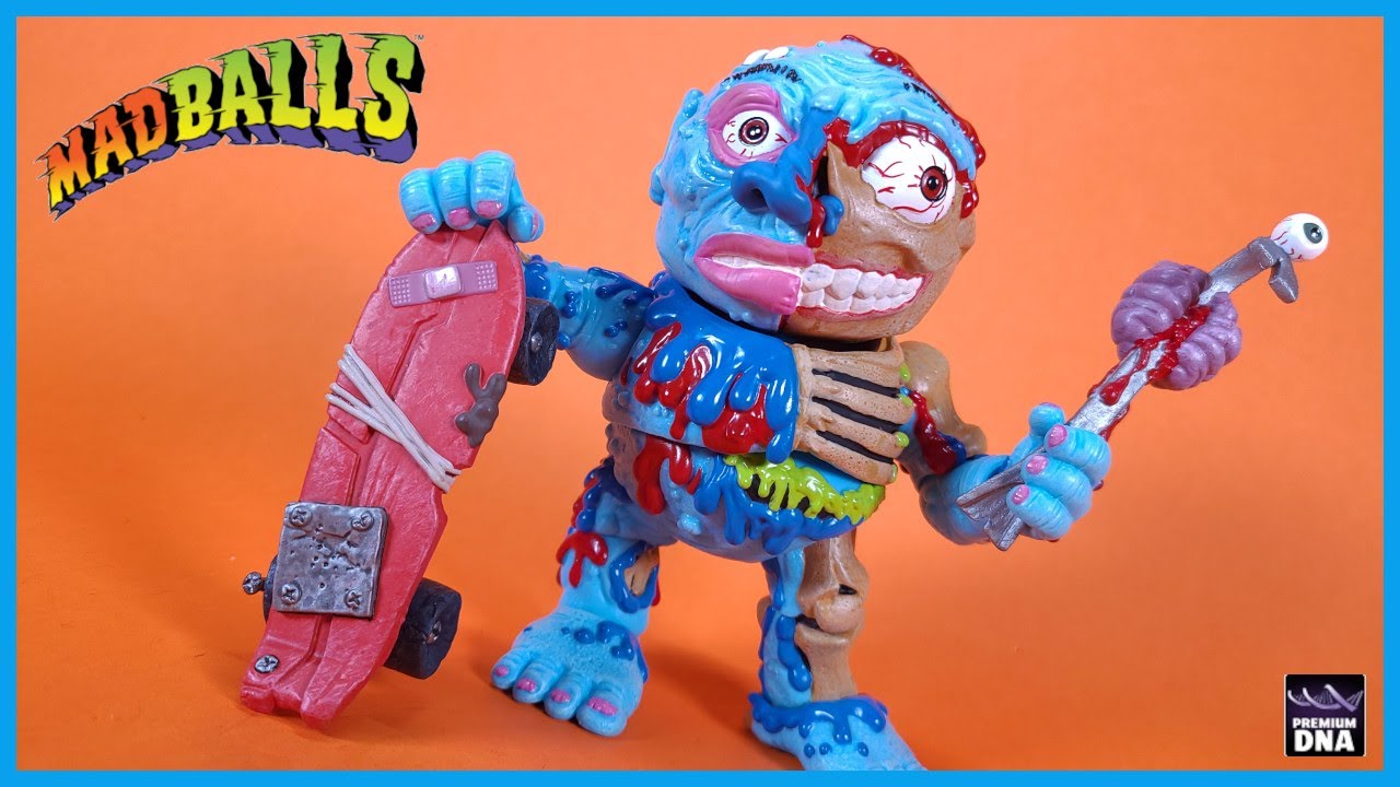 PremiumDNA Madballs Wave 1 SPLITTING HEADACHE Action Figure Review