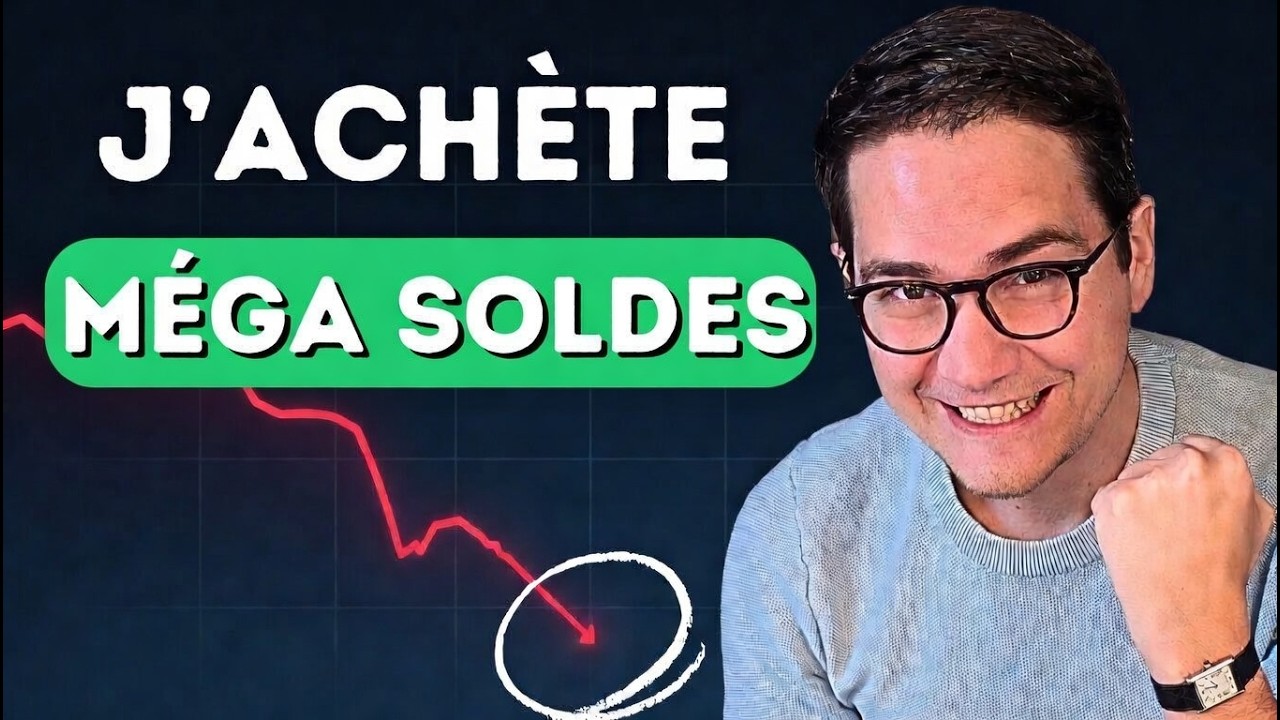 J'ach&egrave;te tr&egrave;s fort les Soldes en Bourse sur Actions PEA & CTO 🤑