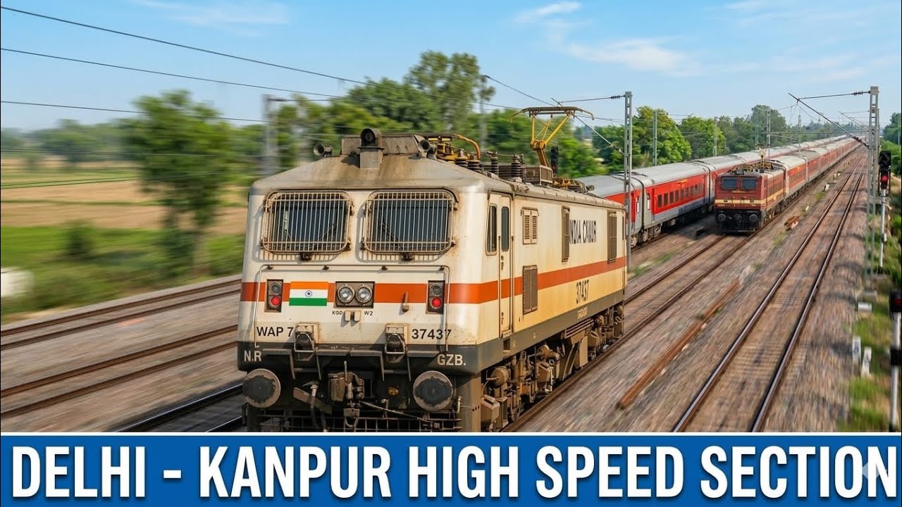 Delhi - Kanpur High Speed Section 
