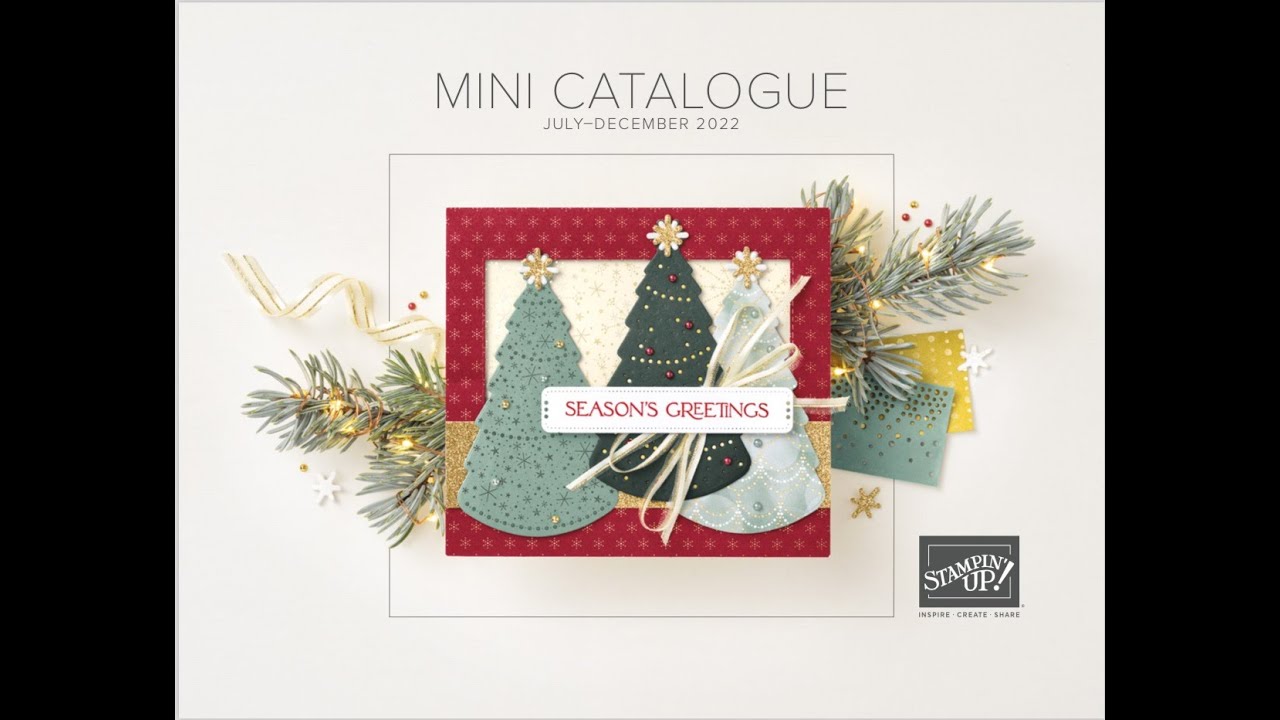 2022 - July to December Mini Catalogue and Sale-a-Bration - Unboxing