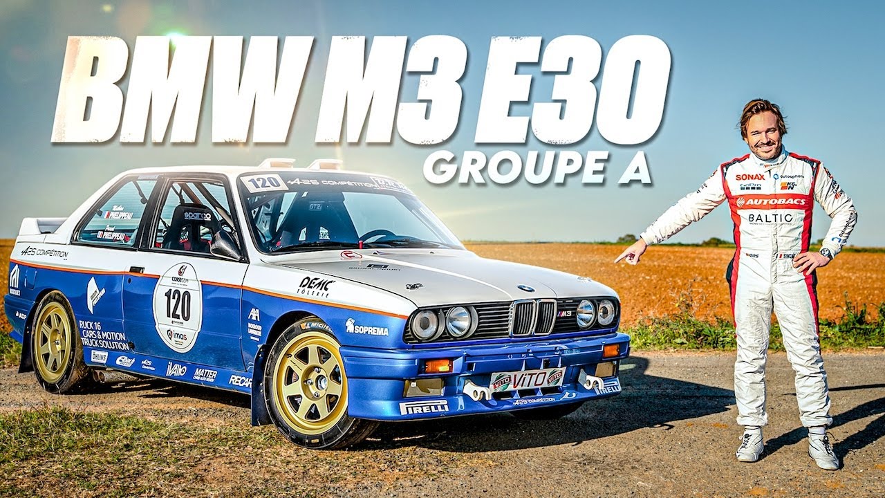 Essai BMW M3 E30 Groupe A: La REINE des Rallyes ! 🔥