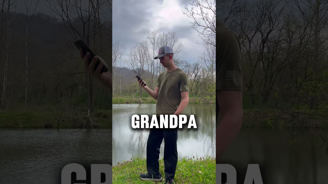 Never taking my grandpa fishing again 😂 #fishing