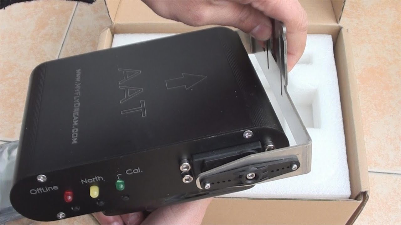 MFD Auto Antenna Tracker Unboxing