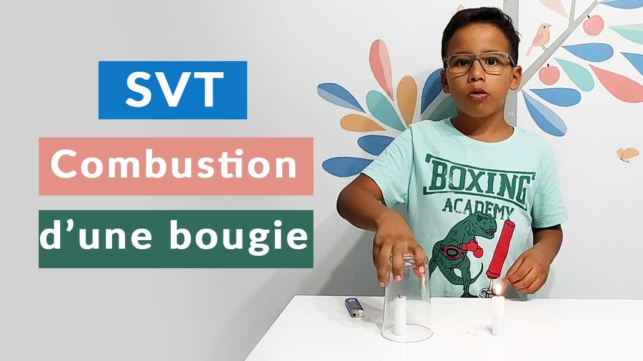 Existence de l'oxygène dans l'air (Combustion d'une bougie)