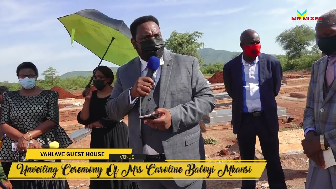 UNVEILING OF MRS BALOYI CAROLINE