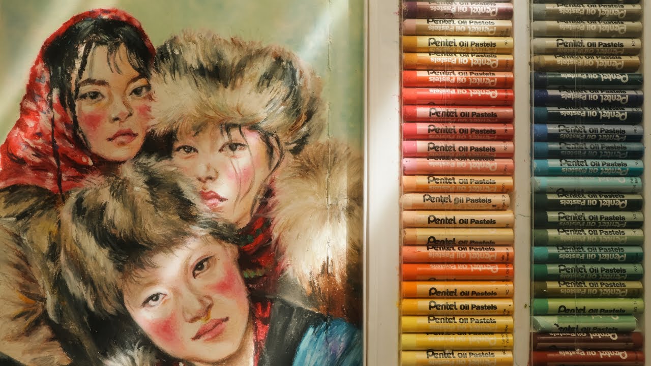 Learn How To Paint Loosely With Oil Pastels