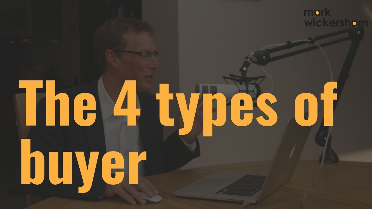 Understanding the 4 types of buyer will help you stand strong with our price