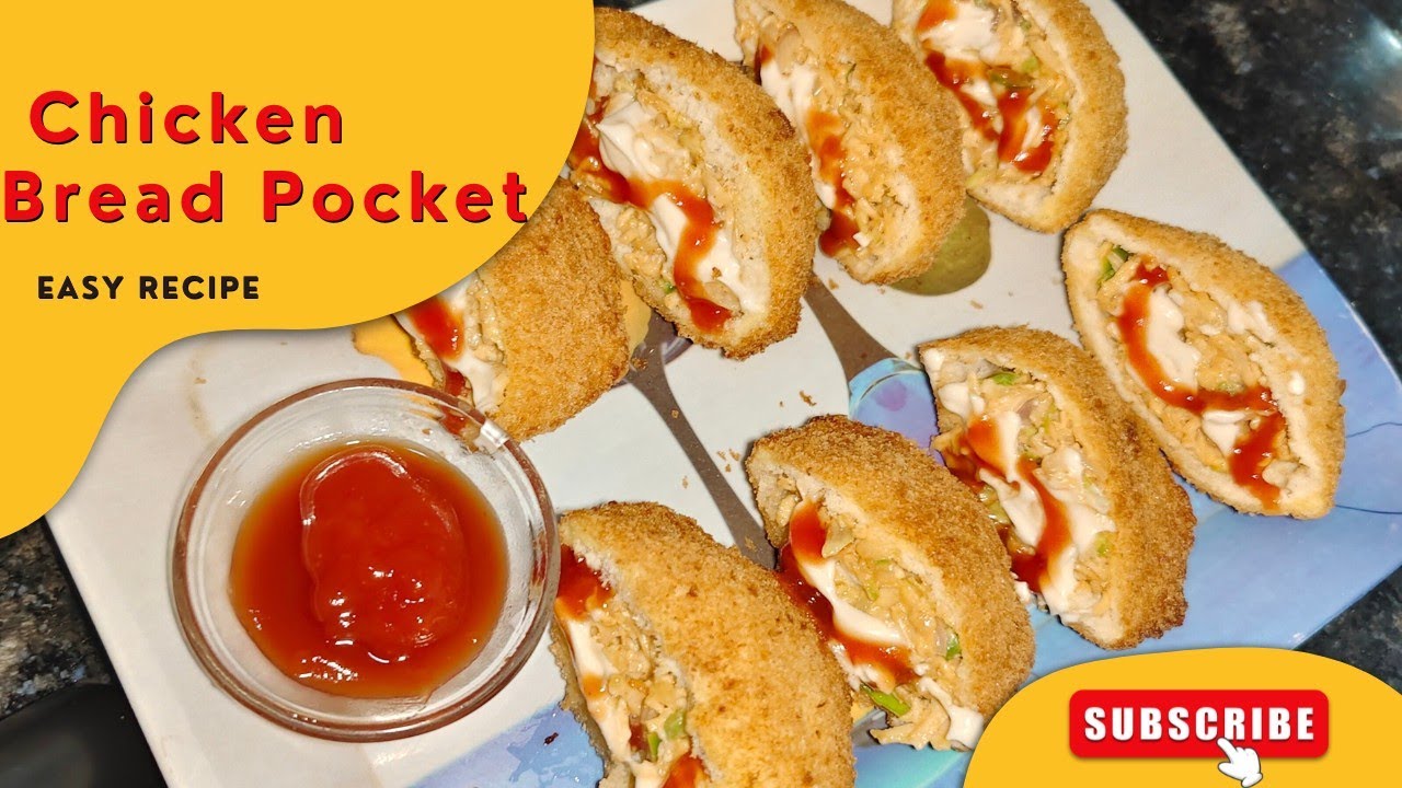 ✨Ramzan special chicken bread pocket| चिकन ब्रेड पॉकेट |AFRIN'S KITCHEN 🤤