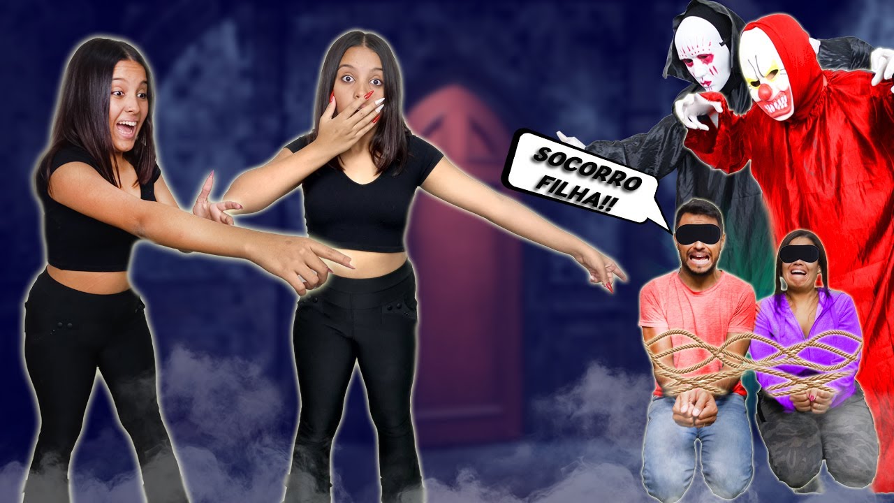 A LOIRA E O FACE SEQUESTRARAM NOSSOS PAIS E ISSO ACONTECEU...