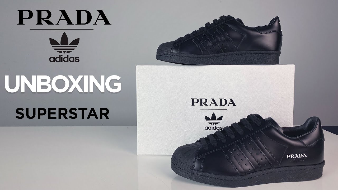 UNBOXING | adidas Superstar Prada ⚫️ Aniversario 50 de la silueta Superstar