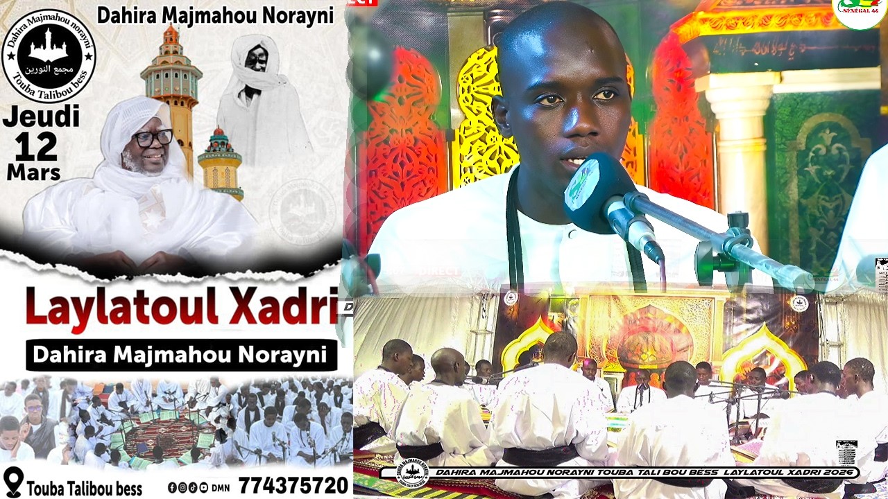 Prestation Kourel 1 Majmahou Norayni  Touba Tali Bou bèss