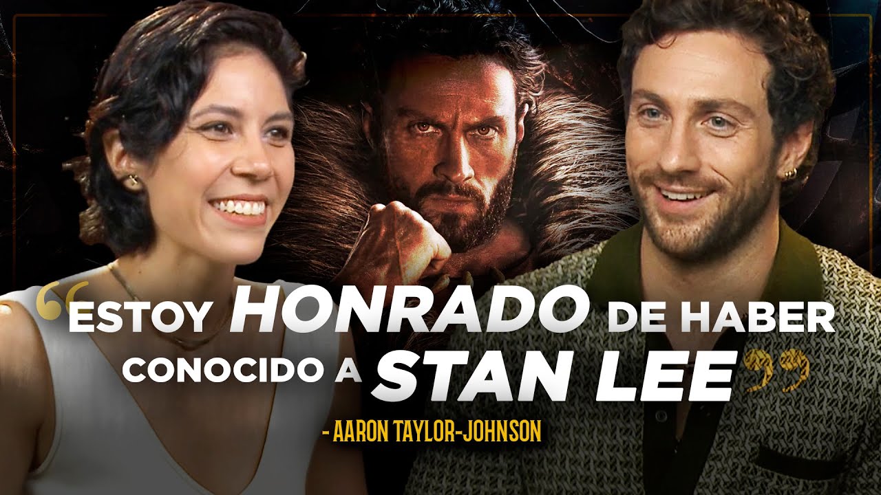 KRAVEN: Entrevista con Aaron Taylor Johnson y director