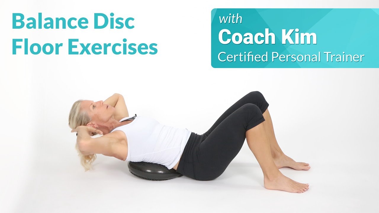 5-Minute Core Exercises using a Balance Disc