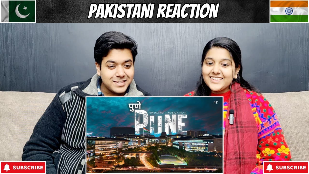 Emerging IT Hub: A Cinematic Tour of PUNE in Stunning 4K | Reaction!!