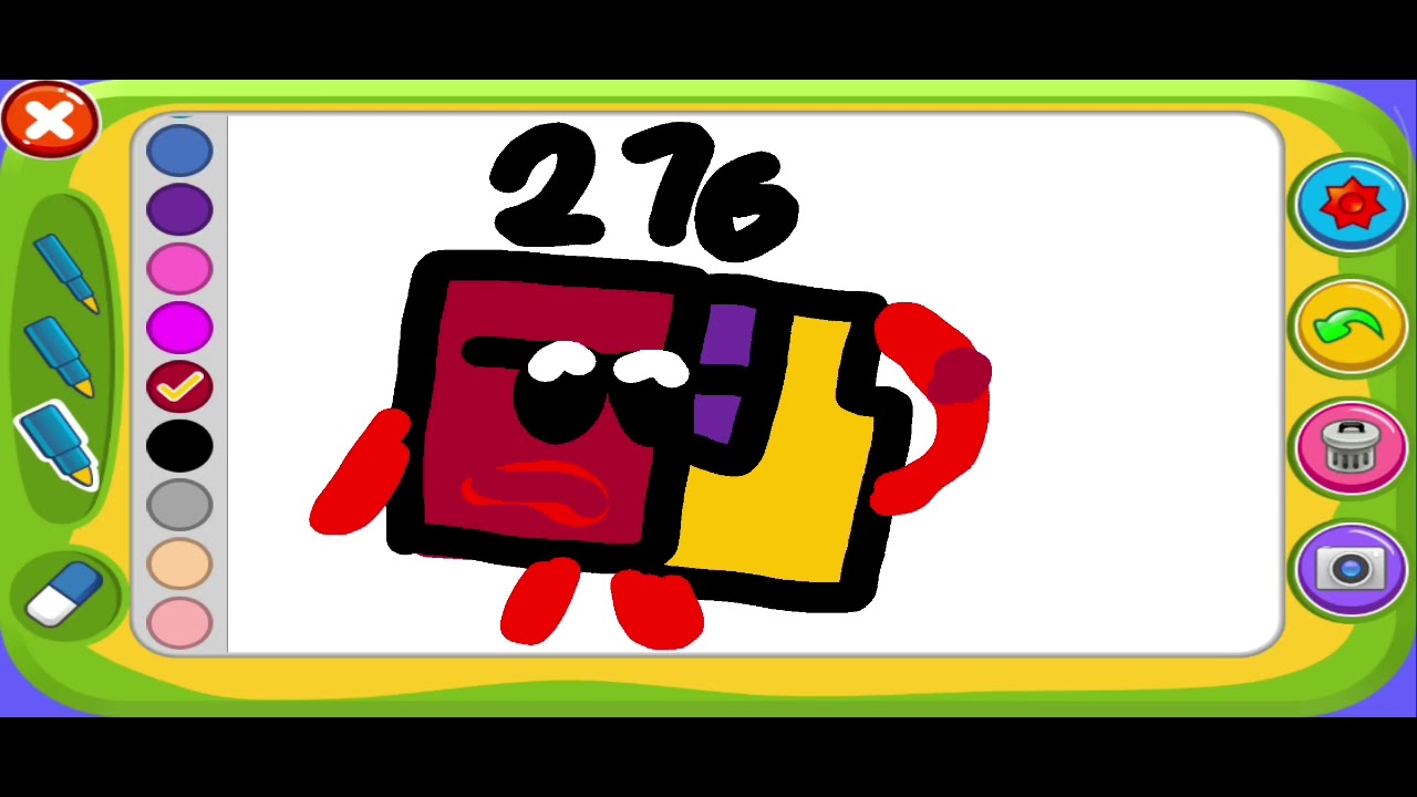 My sprunki numberblocks 126 phase 4 created by pip studio