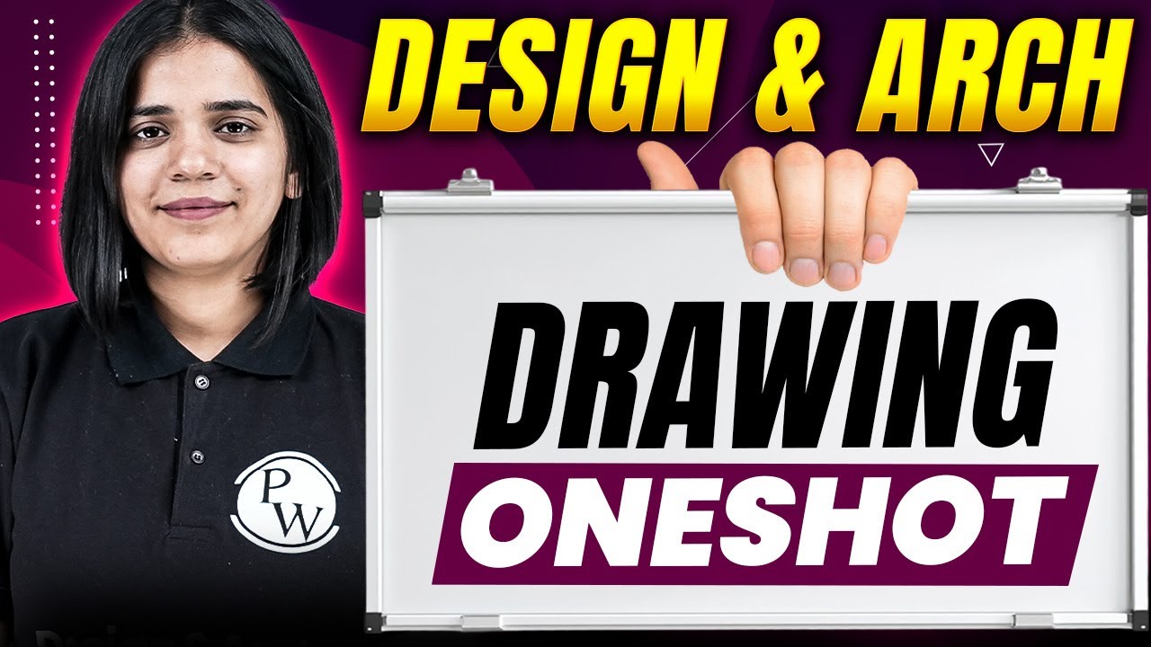 Drawing | One Shot | Design & Arch Students (NIFT, NATA, NID, JEE Paper-2, UCEED)