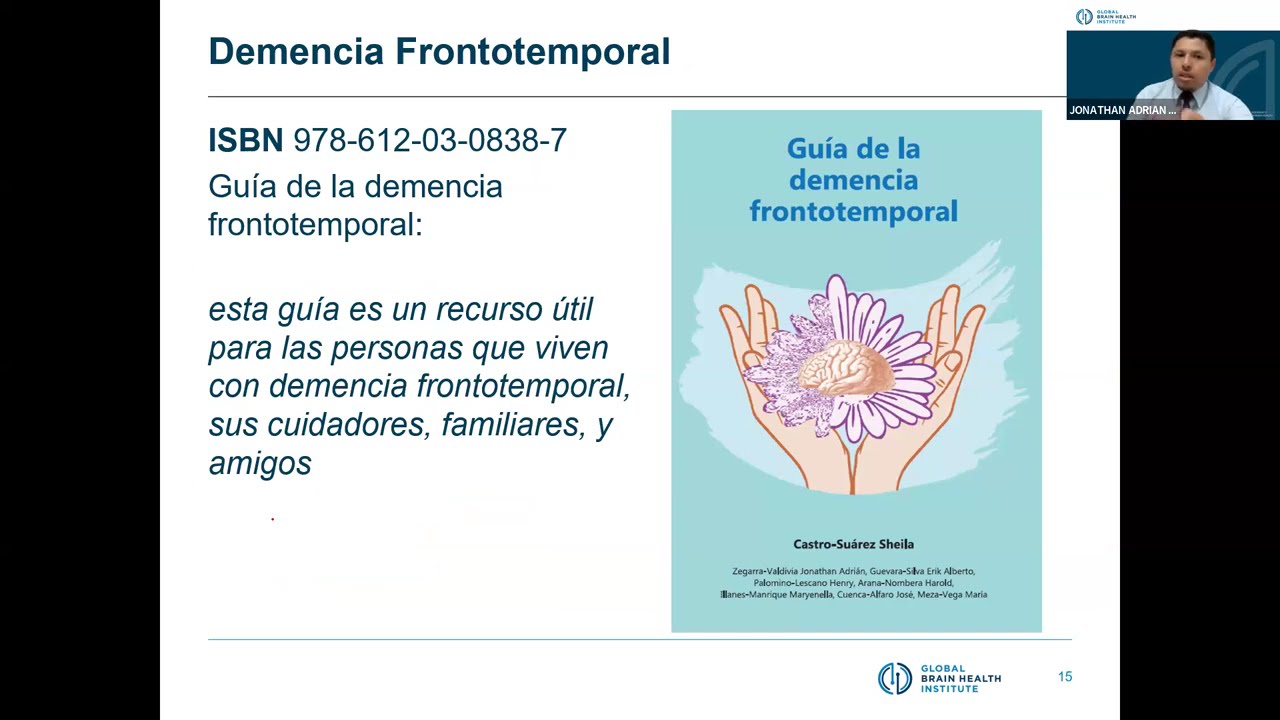 “SALUD CEREBRAL FRENTE AL DETERIORO COGNITIVO Y SU ALCANCE EPIDEMIOLÓGICO” Dr. Jonathan Zegarra
