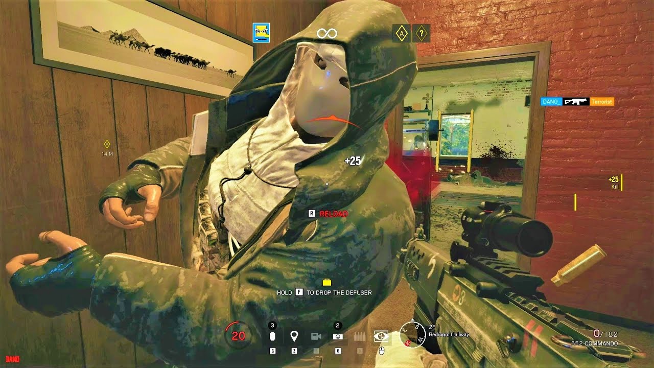 Rainbow Six Siege - Game Physics | Ragdolls, Destruction & Animations Ep.1