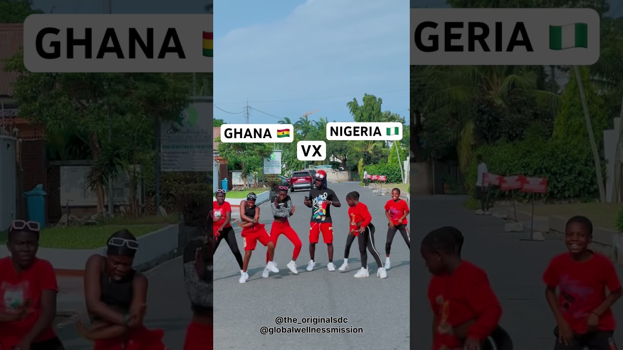 Dance battle Ghana🇬🇭 VX Nigeria🇳🇬 part 2 let's see who 🏆 #ghanaians #nigerians