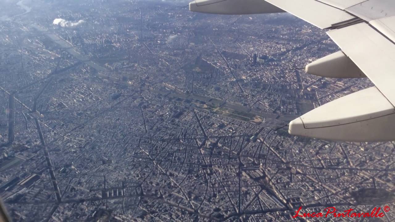 Flying over Paris