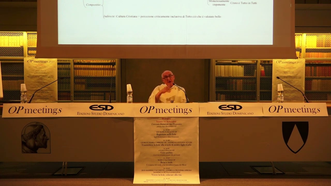 Barzaghi, Ragionare nella fede. San Tommaso e don Giussani - OPmeetings 2023