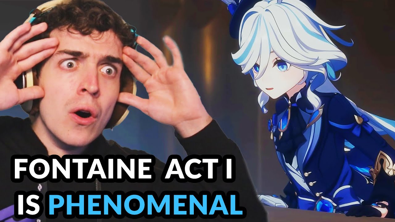 ABSOLUTELY PHENOMENAL! Fontaine Archon Quest Act 1 | Genshin Impact 4.0 FULL REACTION