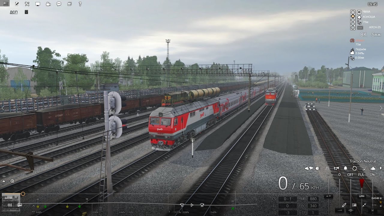 Trainz 2019, Поезд Москва - Воркута, часть 1