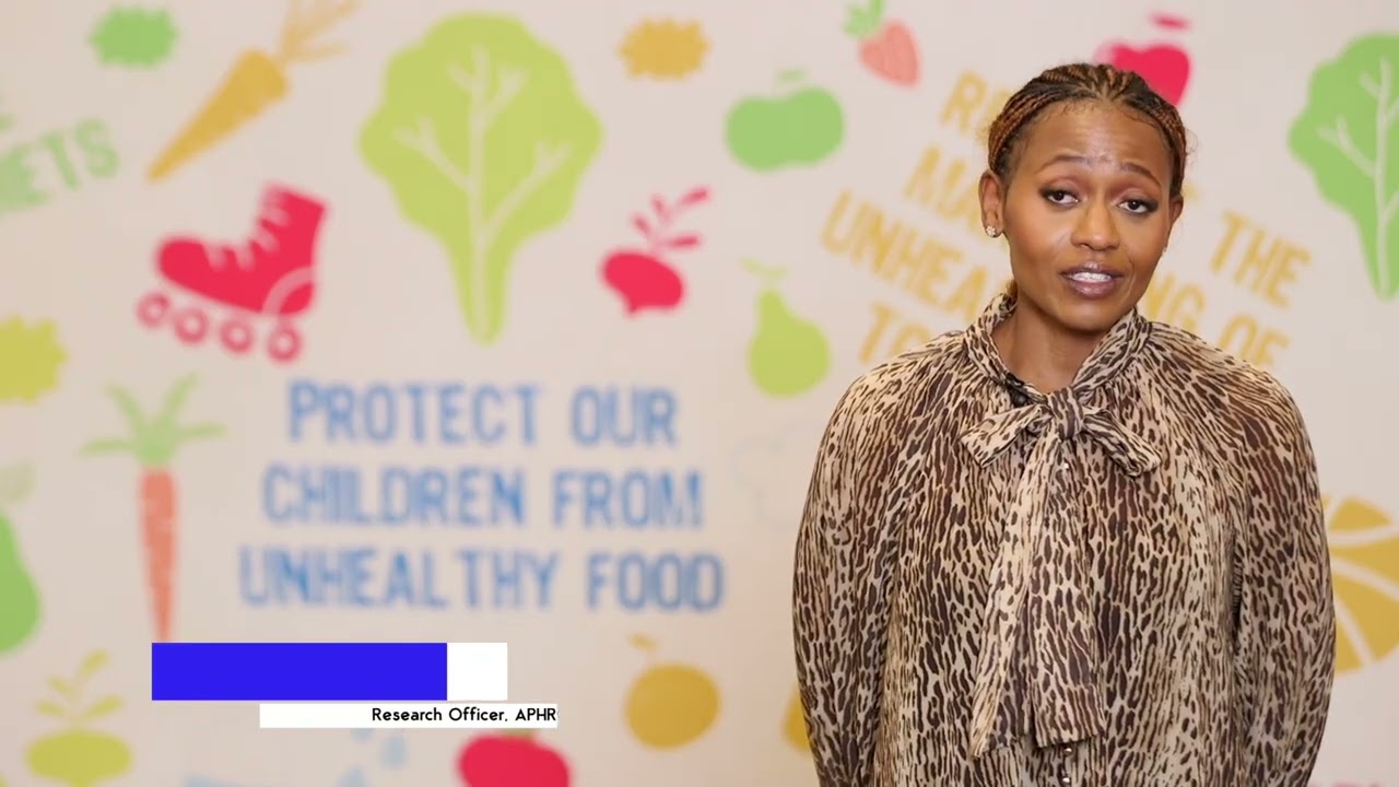 Marketing of uhealthy foods to children - Landscape Analysis Launch Highlight Video