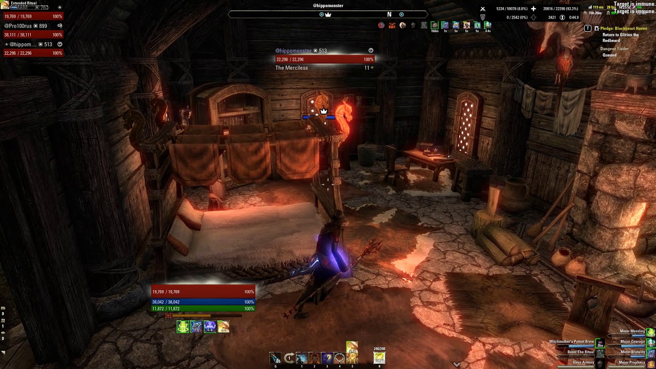 March of Sacrifices Veteran Argonian Healer Spell Power Cure / Lich Sets.